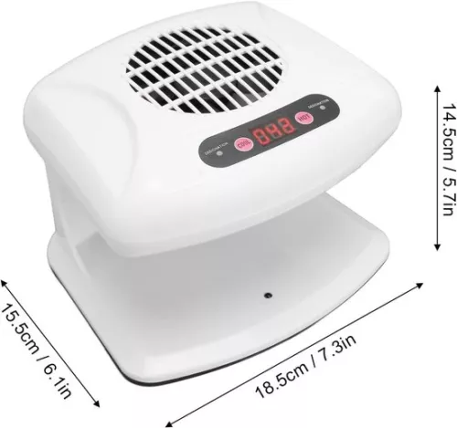 merkloos 300W draagbare nageldroger met ventilator voor gewone nagellak (8785322538333)