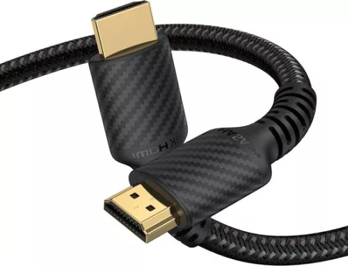 merkloos 10K 8K HDMI 2.1 kabel - 3M lengte - 48Gbps - Ultra High Speed - officieel gecertificeerd - 8K @60Hz - 4K @120Hz - 144Hz - HDCP 2.2 & 2.3 - 4:4 - eARC - HDR10 - HDMI-kabel - nylon gevlochten - met testrapport . (8785309353805)