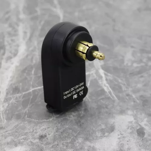 merkloos Vervangende dubbele USB-oplader compatibel met BMW F800GS - F650GS - F700GS - R1200GS - R1200RT - 12V-24V - Waterdicht. (8785300434183)