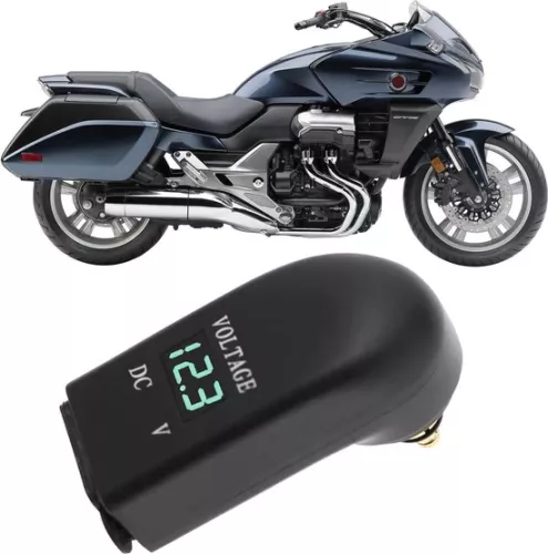 merkloos Vervangende dubbele USB-oplader compatibel met BMW F800GS - F650GS - F700GS - R1200GS - R1200RT - 12V-24V - Waterdicht. (8785300434183)