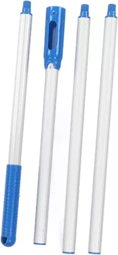 merkloos 16 Meter Aluminium Telescopische Zwembadpaal - Geen Vervorming - Voor Skimmernetten en Vacuümkoppen . (8785311290808)