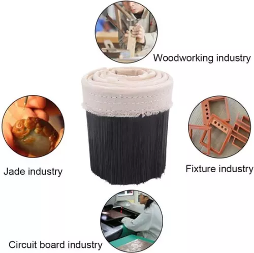 merkloos Duurzame stofborstel 100 mm - Voor CNC-router - Stofkap (9502659456821)