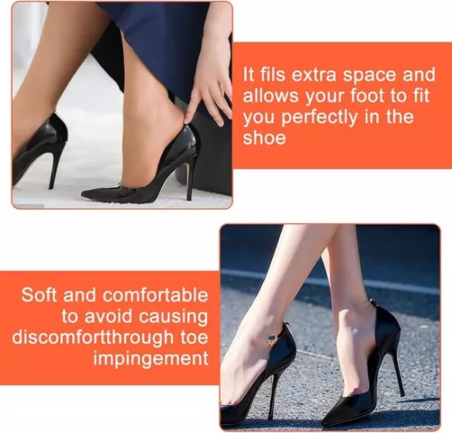 merkloos 3 paar teeninlegzolen - Inlegzolen voor oversized schoenen - Verstelbare schoenpads (8785322927007)