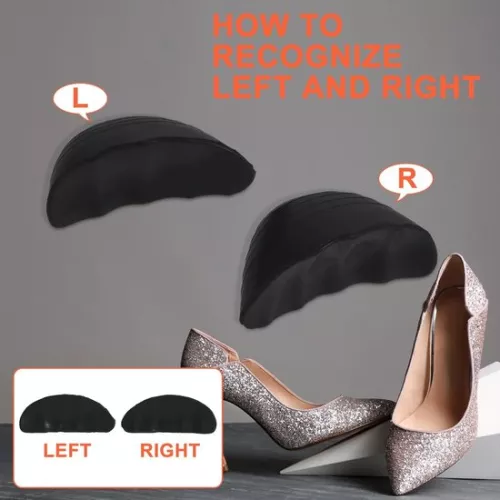 merkloos 3 paar teeninlegzolen - Inlegzolen voor oversized schoenen - Verstelbare schoenpads (8785322927007)