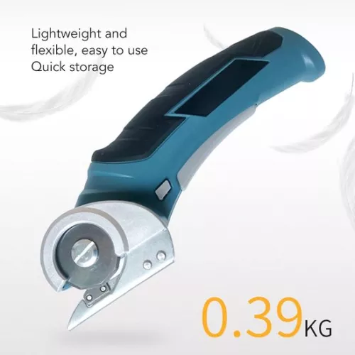 Merkloos Allecto plus - Mini elektrische snijplotter voor stof, tapijt en karton - Draadloze elektrische schaar (8785348904211)