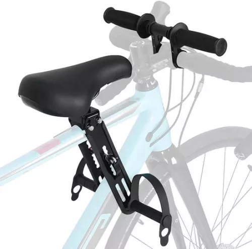 Merkloos Inovra Plus - Kinderfietsstoel met voetsteun. Universele fietsstoel voor kinderen van 2 tot 5 jaar - max. 22 kg (8785335999176)