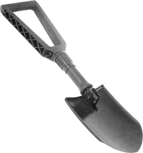 merkloos Noodsneeuwschep - Compact en sterk - Auto, huis, reis, winterse omstandigheden, slecht weer (6152324753767)