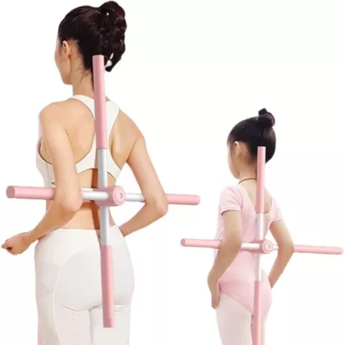 merkloos Yoga Sticks Stretching Tool - Intrekbare houdingscorrector, houdingscorrectiestick, rugbrace (8785297325969)