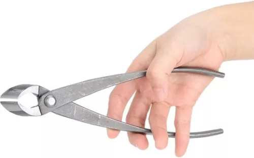 merkloos Takkenknipper, bonsaigereedschap, 20 cm concave snoeischaar, bonsaischaar, knopensnijder, bonsaitrimmer, tuinschaar, Japans tuingereedschap (4803357411323)