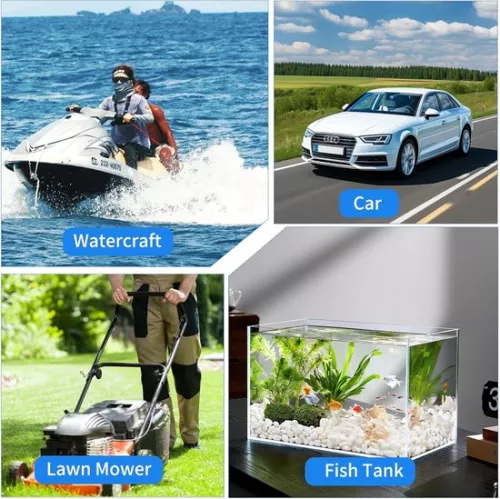 Merkloos Allecto Plus - Accu-aangedreven elektrische brandstofpomp voor vloeistofoverdracht - 24 liter/min - draagbaar - oliepomp voor benzine - elektrische sifonpomp (8785330298076)