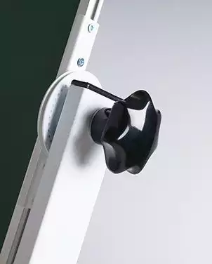 WhiteboardMatch Krijtbord Deluxe - Magnetisch - Kantelbaar bord - Schoolbord - Eenvoudige montage - Geëmailleerd staal - Groen - 180x100cm (50378)