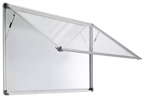 WhiteboardMatch Binnen/buitenvitrine Recto, gasveer, 18xA4 104x141cm (50444)