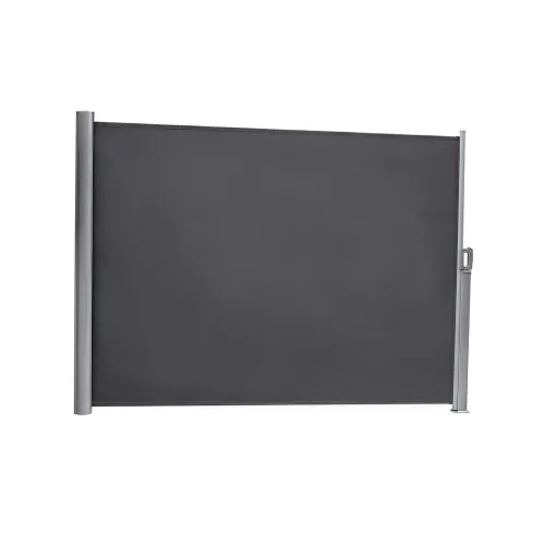 In And OutdoorMatch In And OutdoorMatch Luxe Zichtnet Laurel - Uitschuifbaar - Zichtdoek - Privacydoek - Windbreekgaas - Netomheining - Grijs - 160 x 300 cm (64418)