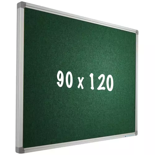 WhiteboardMatch Prikbord kurk PRO - Aluminium frame - Eenvoudige montage - Punaises - Prikborden - 90x120cm (50596)