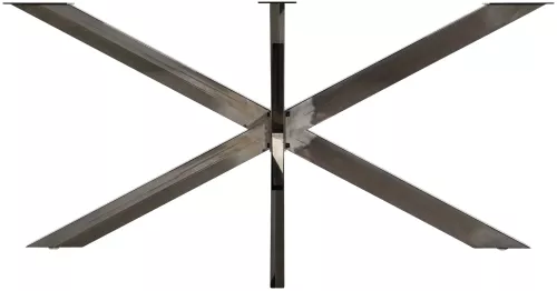 In And OutdoorMatch In And OutdoorMatch Tafelpoten Justus - Meubelpoot - Tafelonderstel - Spinpoot - Tafelpoot industrieel zwart - 150x78x71cm (67073)