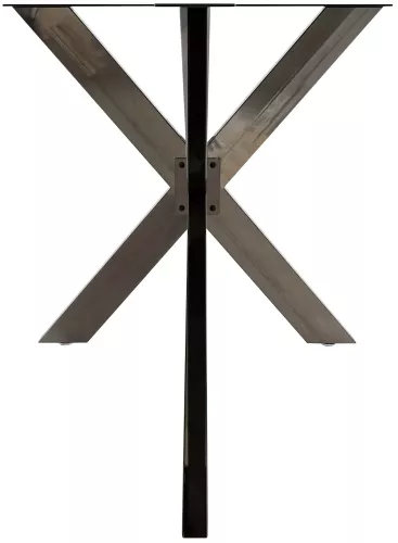 In And OutdoorMatch In And OutdoorMatch Tafelpoten Justus - Meubelpoot - Tafelonderstel - Spinpoot - Tafelpoot industrieel zwart - 150x78x71cm (67073)