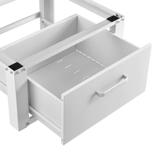 In And OutdoorMatch In And OutdoorMatch Wasmachine Verhoging Leif - Met Lade - Tot 150 kg - Wit (68119)