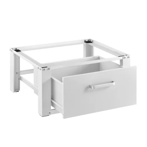 In And OutdoorMatch In And OutdoorMatch Wasmachine Verhoging Leif - Met Lade - Tot 150 kg - Wit (68119)