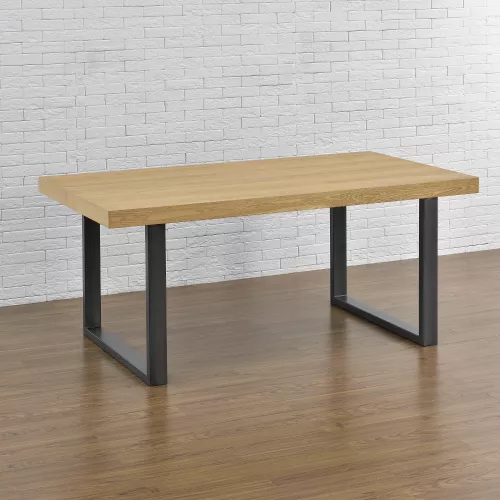In And OutdoorMatch In And OutdoorMatch Tafelpoot Valerie - Stalen Onderstel - Set van 2 - U Tafelpoot - 90x72 cm - Grijs (68829)