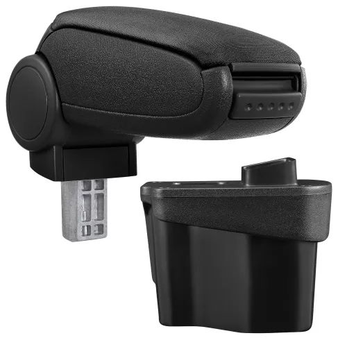 In And OutdoorMatch In And OutdoorMatch Armsteun Queen - Voor Kia Rio III UB 2011-2017 - Stof - Zwart (69056)