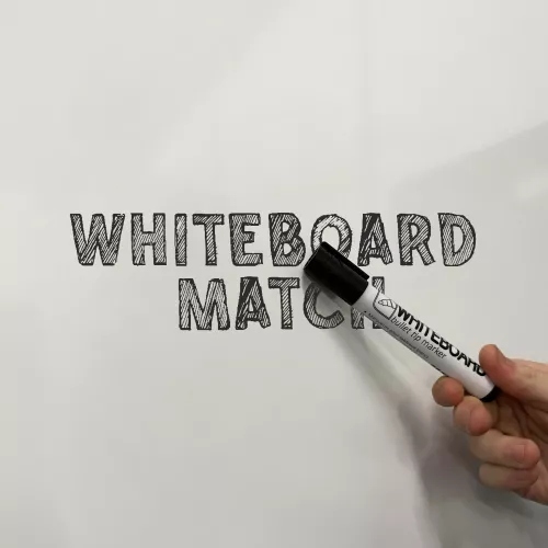 In And OutdoorMatch Whiteboard PRO Damon - 2 in 1 - Emaille staal - Weekplanner - Maandplanner - Jaarplanner - Magnetisch - Wit - 100x200cm (70358)