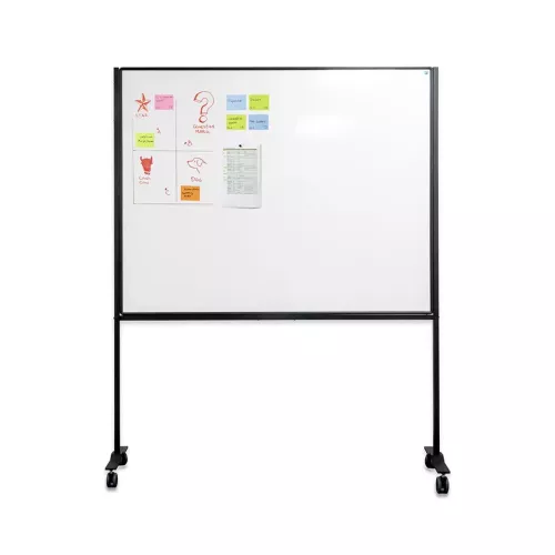 In And OutdoorMatch Mobiel werkbord PRO Patti - Geverfd staal - Wit - Weekplanner - Maandplanner - Jaarplanner - Magnetisch - 120x150cm (70584)