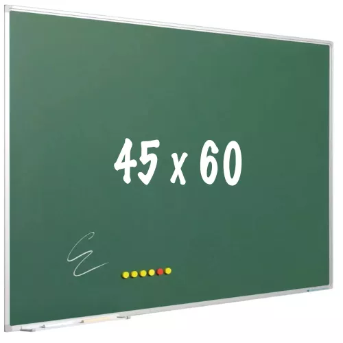 In And OutdoorMatch Krijtbord PRO Camacho - Magnetisch - Schoolbord - Eenvoudige montage - Emaille staal - Groen - 45x60cm (70597)