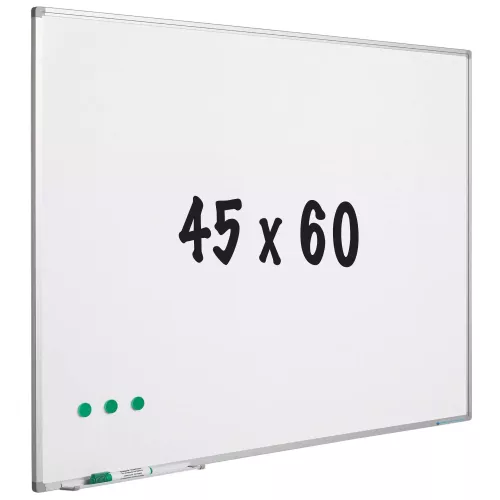 In And OutdoorMatch Whitebord Estelle - Geverfd staal - Wit - 45x60cm (70645)