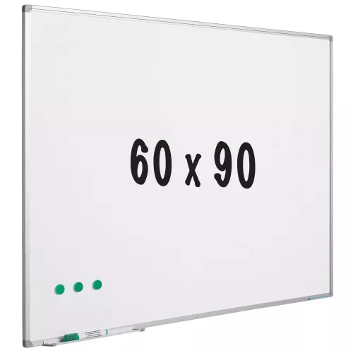 In And OutdoorMatch Whiteboard Rivas - Geverfd staal - Wit - 60x90cm (70646)