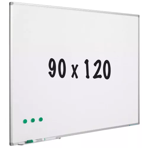 In And OutdoorMatch Whiteboard Amber - Geverfd staal - Wit - 90x120cm (70647)