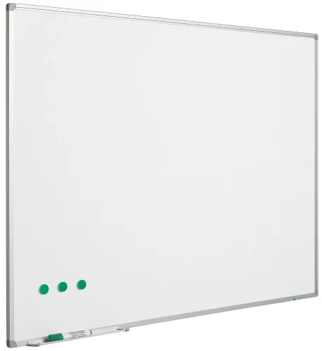 In And OutdoorMatch Whiteboard geëmailleerd staal Lela - Wit - Magnetisch - 45x60cm (70666)