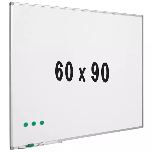 In And OutdoorMatch Whiteboard geëmailleerd staal Pruitt - Wit - Magnetisch - 60x90cm (70667)