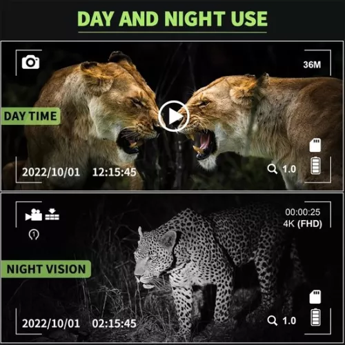 Nachtzichtbril - Nachtzichtbril met infrarood - Oplaadbaar - Waterdicht - Geschikt voor dag en nacht - Airsoft/Safari/Wandelen/Jacht/Natuurkunde/Prepper