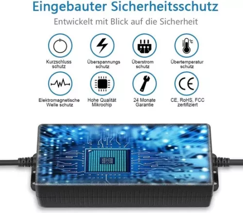 merkloos Universele voeding 3V ~ 24V 120W 5A - Schakeladapter met adapterstekker - Elektronische apparaten, fotolijstjes, babyfoons, camera's, LED-strips - maximaal 5000 mA (9504537515668)