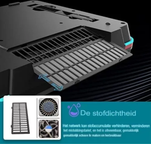 merkloos Laptopkoeler - Laptopkoelpad - Laptopkoeler (6097445547508)