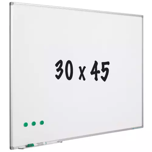 WhiteboardMatch Whiteboard - Gelakt staal - Wit - 30x45cm (50873)