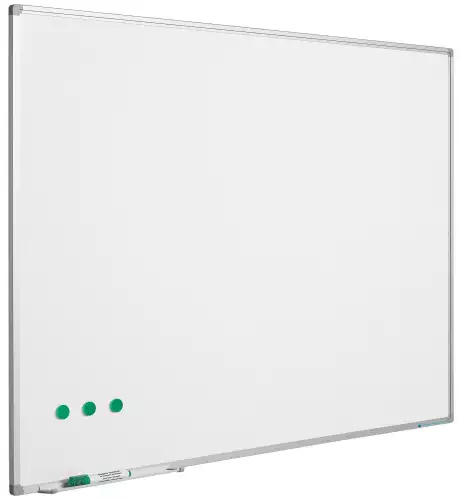 inandoutdoormatch Whiteboard geëmailleerd staal - Wit - Magnetisch - 150x200cm (50910)